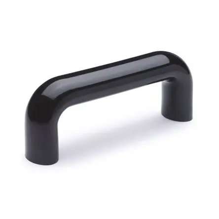 Produktfoto 1 von Elesa Glänzend Schwarz Messing Griff, L 138 mm H 54 mm B 30mm