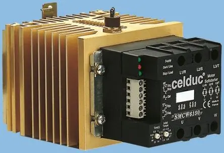 Produktfoto 1 von Celduc SMCW DIN-Hutschiene Halbleiterausgang, SPST 480 V ac 24V dc / 30 A