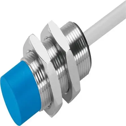 Produktfoto 1 von Festo SIEN M18 Induktiver Näherungssensor, Gewinderohr / 200mA, IP67 30 V dc