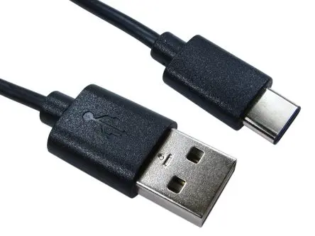 Produktfoto 1 von RS PRO Stecker IC-Buchse USB-Kabel, USB Typ C Stecker / USB Typ A, 1 m USB 3.1 Schwarz