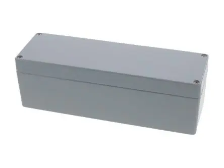 Produktfoto 1 von Molex 93604; Gehäuse; Aluminiumdruckguss; Grau RAL 7001 IP69, IP66 Breite 80 mm Höhe 80 mm Länge 250 mm