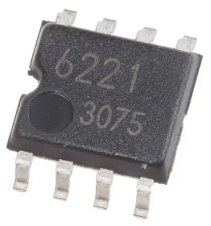 Produktfoto 1 von ROHM Motortreiber-IC Halbbrücke 18 V, 1 A, 100 kHz, 0.68 W, SOP, 8-Pin, 15V, Gleichstrommotor bürstenbehaftet, BD6221
