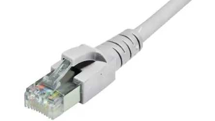 Dätwyler Cables Cat6a Ethernet-Kabel, 10 m, Grau, A Gerade Stecker, B Gerade Stecker S/FTP, Polyvinylchlorid