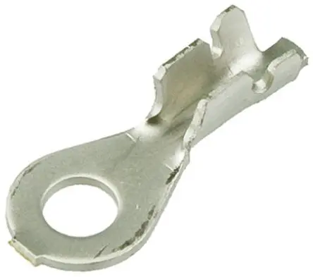Produktfoto 1 von TE Connectivity 160102 Ringkabelschuh, Unisoliert 20 AWG, Grau, 16 AWG max.AWG, aussen ø 8.7 mm, innen ø 5.2 mm, M5