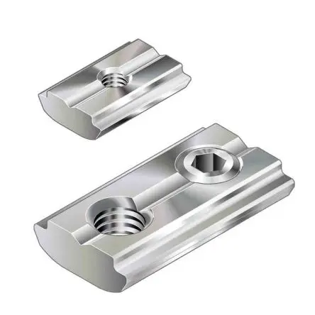 Produktfoto 1 von Bosch Rexroth T-SLOT STONE 6 M4 ES STAINLESS Verbindungskomponente, Einschwenkbar, Gleitblock, Befestigungs- und