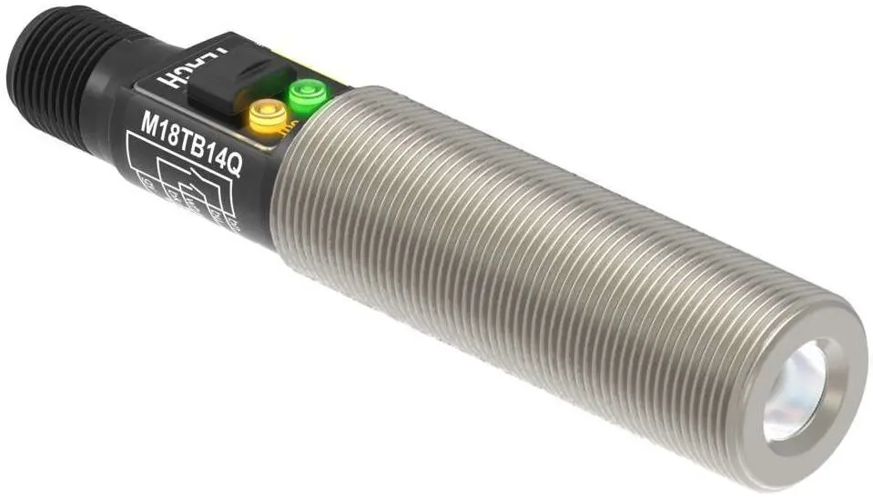 Produktfoto 1 von Banner Infrarot-Temperatursensor, Temperatursensor Ausgang 2 m bis 300 °C, 0 °C, LED