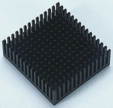 Produktfoto 1 von Fischer Elektronik Kühlkörper für Universelle quadratische Alu, 43.1 mm x 43.1mm x 16.51 mm