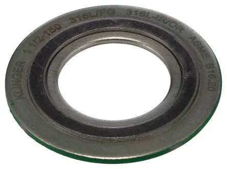 Produktfoto 1 von Klinger Spiralgewickelte Dichtung Edelstahl Dichtung, Innen-Ø 42.9 mm / Außen-Ø 85.7 mm Außen-ø