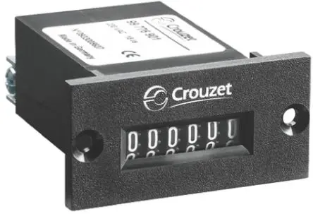 Produktfoto 1 von Crouzet CIM24 Zähler Zähler Mechanisch Keine Rückstellung 6-stellig 230V ac