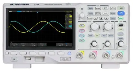 Produktfoto 1 von BK Precision BK Werkbank Oszilloskop 100 MHz 4-Kanal, ISO-kalibriert
