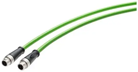 Produktfoto 1 von Siemens IE Cat5e Ethernet-Kabel, 15 m, Grün Abgeschirmt Geschirmt, Aussen ø 6.5 mm Außen-ø , Polyvinylchlorid