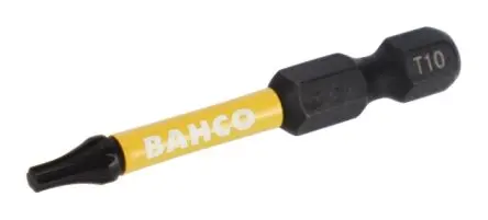 Bahco 1/4 in T20 Schraubbit, Sechskant Legierungsstahl, 2-teilig, 50 mm