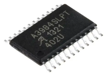 Produktfoto 1 von Allegro Microsystems Motortreiber-IC Bipolar 35 V, 2 A, TSSOP, 24-Pin, 5.5V, Schrittmotor, A3984SLPTR