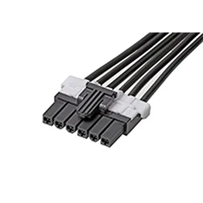 Produktfoto 1 von Molex 6 145135 Kabel assembliert Mini-Fit TPA2 6 / Mini-Fit TPA2 Buchse / Buchse, 150 mm