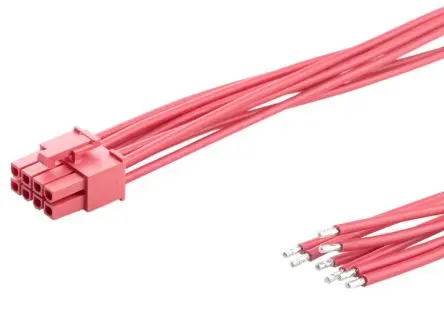 Produktfoto 1 von Molex 8 226245 Kabel-Platine-Kabelkomponente Mini-Fit, Versa 8 / Anschlusslitze Buchse / Stecker, 300 mm