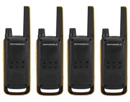 Produktfoto 1 von Motorola Talkabout T82 Extreme Walkie-Talkies Tragbar 16-Kanal 121 Subcodes 446MHz LCD-Anzeige