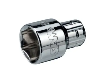 SAM 1/4 in 6-Kant Buchse SW 13 mm Sechskant