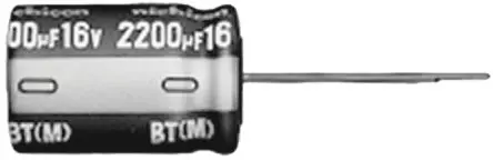 Nichicon BT Radial, Durchsteckmontage Kondensator 33 μF Radiale Anschlussfahnen ±20 % / 250V dc, Ø 12.5 mm x 25 mm x