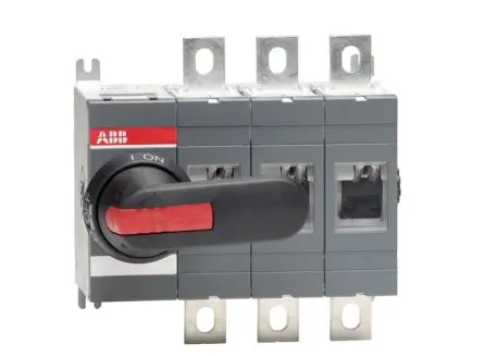 Produktfoto 1 von ABB 1SCA02 Trennschalter / 3-polig 550A Umschlossen, 3 phasig