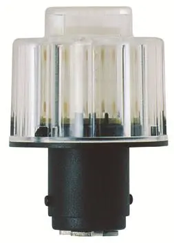 Werma KombiSIGN 50 LED LED-Birne Dauerbetrieb-Licht 24V Rot Wechselstrom/Gleichstrom, 17 mm x 41 mm