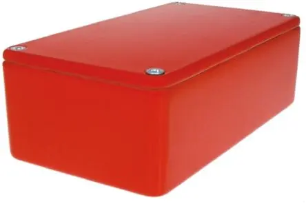 Produktfoto 1 von CAMDENBOSS 5000; Gehäuse; Aluminiumdruckguss; Rot IP65 Breite 82 mm Höhe 50 mm Länge 152 mm