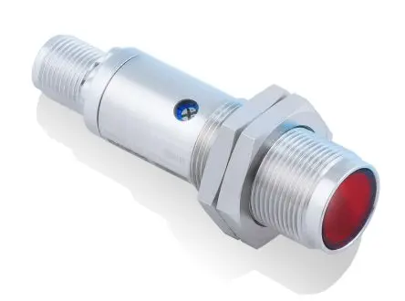 Produktfoto 1 von Baumer OR18 Zylinderförmig Optischer Sensor, Diffus, PnP Ausgang, Mit Gewinde