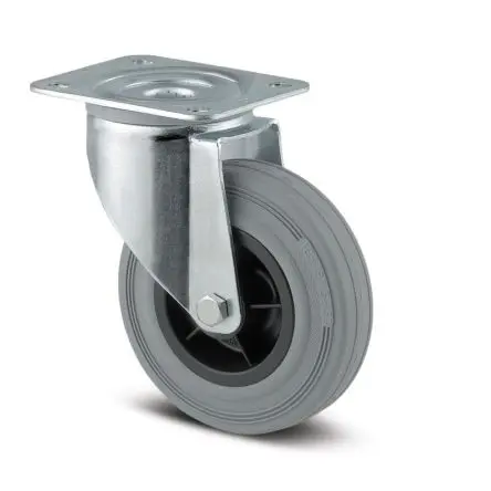 Produktfoto 1 von Tente Rolle, Rad ø 100 mm, 75 kg, Ges H. 128 mm