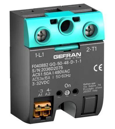 Produktfoto 1 von Gefran GEFRAN Oberfläche Halbleiterausgang, 1 Schließer 480 V ac 32V / 90 A