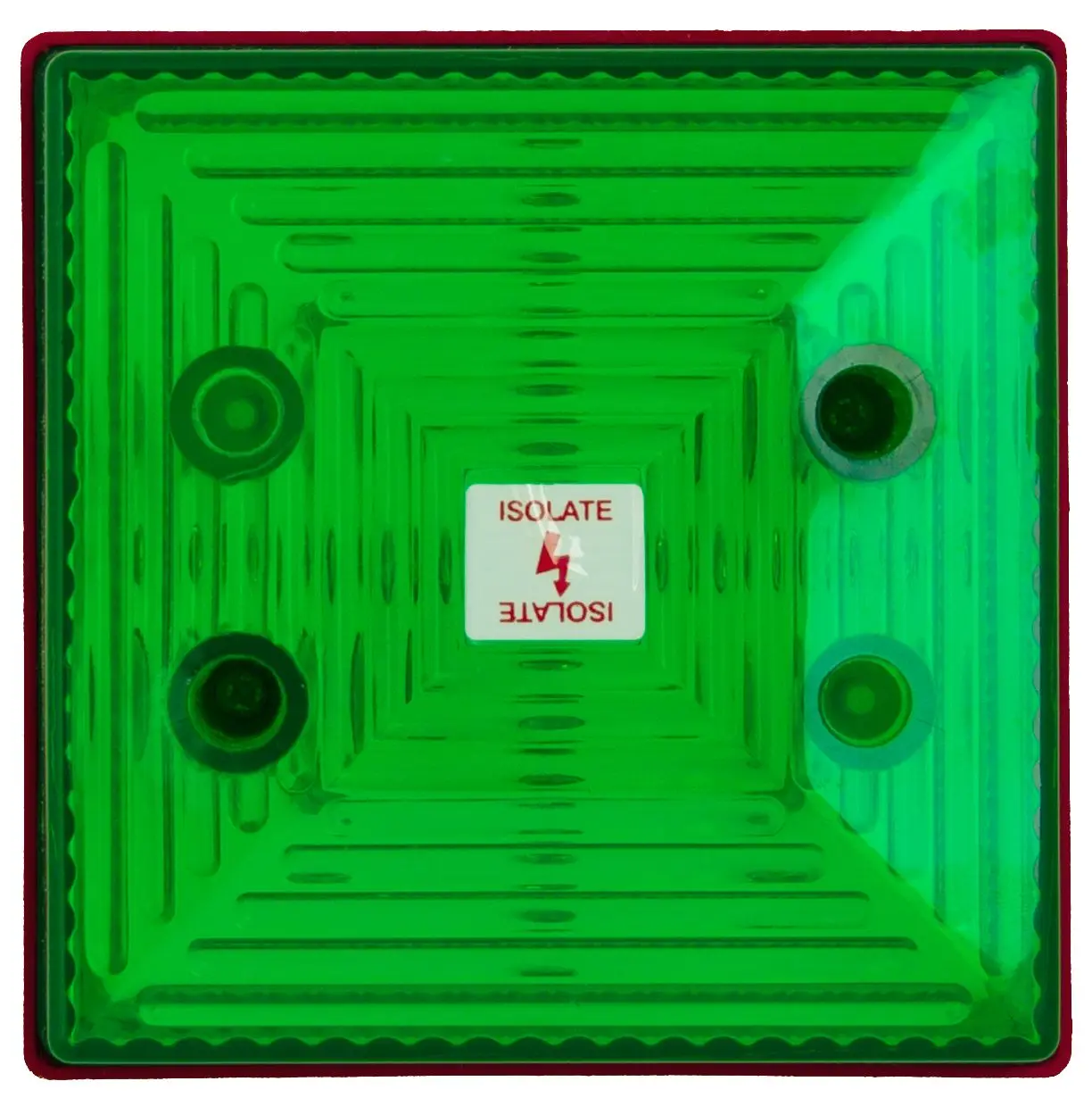 Produktfoto 1 von Clifford & Snell FD40 LED Blinkend Signalleuchte Grün, 24 V dc