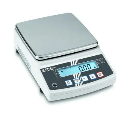 Produktfoto 1 von Kern PNJ 3000-2M Präzisionswaage mit Zählfunktion 3.2kg / Auflösung 0,01 g, ISO-kalibriert