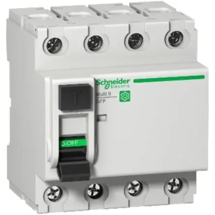 Produktfoto 1 von Schneider Electric Multi9 Miniaturüberlastschalter Spannungsunabhängig, Pol 4-polig 40A, Abschaltvermögen 1500 A Multi9