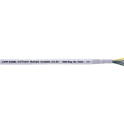 Produktfoto 1 von Lapp ÖLFLEX CLASSIC 110 SY Netzkabel, 15-adrig Klar, 100 m, Polyvinylchlorid