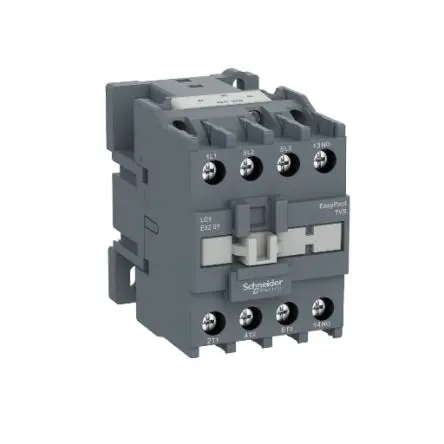 Produktfoto 1 von Schneider Electric LC1E Schütz 24V ac-Spule, 3-polig, 400V / 38 A 24V ac 18.5 kW 3 Schließer Motorsteuerung,