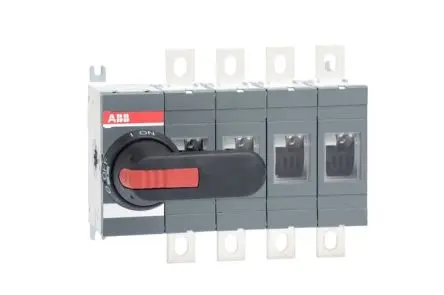 Produktfoto 1 von ABB OT Trennschalter Basis 0A Schwarz IP65