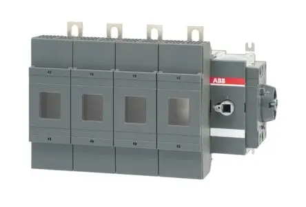 Produktfoto 1 von ABB 1SCA Sicherungsschalter-Trennschalter / 4-polig 315 A Umschlossen, B1-B4 Sicherungsgröße