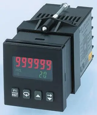 Produktfoto 1 von Red Lion C48C Zähler Zähler LCD Manuell 6-stellig 250V ac, Sekunde