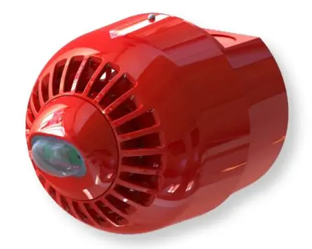 Produktfoto 1 von Klaxon Sonos Pulse LED, Filament/Warnsummer-Licht Beacon-Sounder-Kombination 60V Weiß IP33C, IP21C Decke, Wand / 97 dB