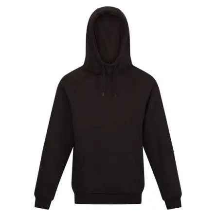 Regatta Professional TRF684 Herren Kapuzenpullover, 65 % Polyester, 35 % Baumwolle Schwarz, Größe M