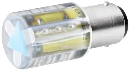 Produktfoto 1 von Siemens 8WD44 LED LED-Birne 24V Wechselstrom/Gleichstrom IP65, 50 mm