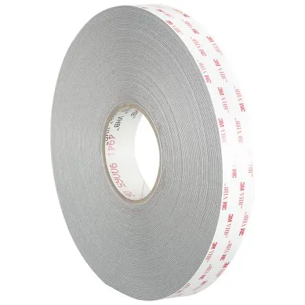 Produktfoto 1 von 3M 4941 700007 Acrylat 3M VHB Hochfestes Klebeband, Grau, Stärke 1.1 mm, 12.0mm x 33 m