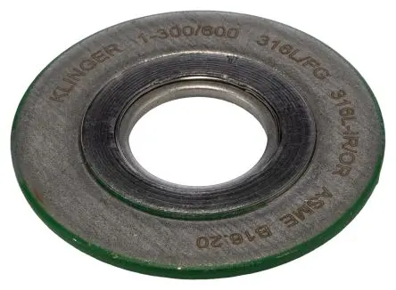 Produktfoto 1 von Klinger Spiralgewickelte Dichtung Edelstahl Dichtung, Innen-Ø 27 mm / Außen-Ø 61 mm Außen-ø