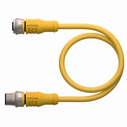Produktfoto 1 von Turck RKC8T, 8-polig Sensor-Betätigungselementkabel, Gerade Buchse 5 / Gerade Stecker, Länge 5 m