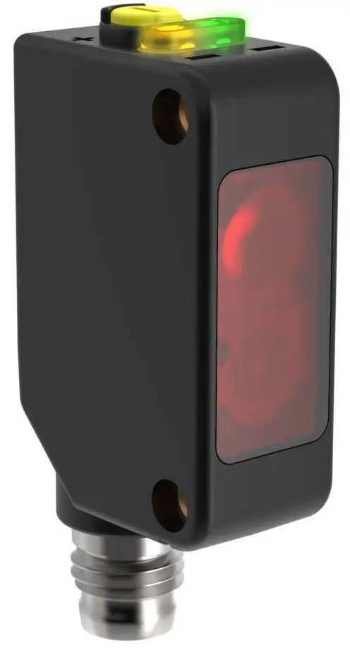 Produktfoto 1 von Banner Rechteckig Optischer Sensor, Retroreflektierend, Bereich 4000 mm, PNP Ausgang, Zopf QD, Hell-/dunkelschaltend