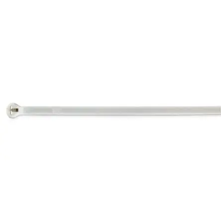 Produktfoto 1 von Thomas & Betts TY24MF Nylon 6.6 Kabelbinder Kabelbinder Weiß 3.6mm x 140 mm