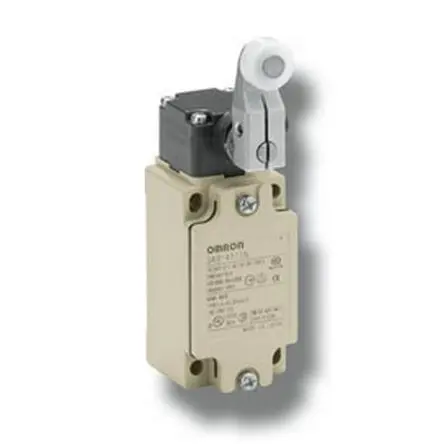 Produktfoto 1 von Omron D4B Endschalter, Rollenhebel 1 Öffner/1 Schließer, IP67, Metall