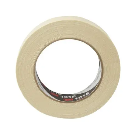 Produktfoto 1 von 3M 101E Krepppapier Abdeckband Hellbraun, Stärke 0.12 Gummi-Kleber 100mm x 50 m