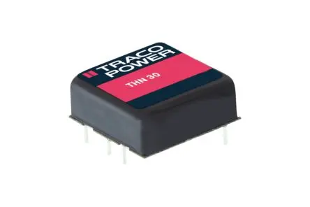 TRACOPOWER THN 30 DC/DC Konverter, 5V dc OUT 6 A Leiterplattenmontage 36V dc 1.6 kV dc 30 W -40 °C 80 °C