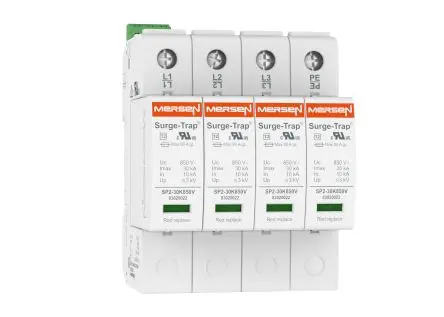 Mersen STPT2-30K850V-3P-RM Überspannungsschutz Typ 2 30 kA 850V, -40 °C→85 °C
