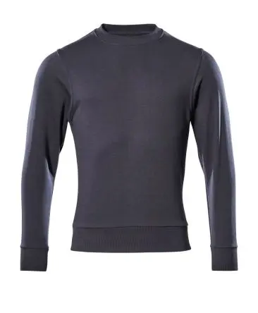 Produktfoto 1 von Mascot Workwear 51580 Unisex Sweatshirt, Polyester, Baumwolle Dunkles marineblau Überziehen, Größe S, Größe 145 to 150