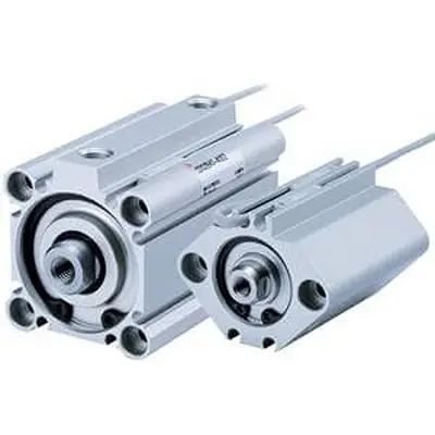 Produktfoto 1 von SMC CQ2 CQ2 Series Pneumatik-Kompaktzylinder 20 mm Doppeltwirkend, Bohrung Ø 63 mm, bis 10 bar